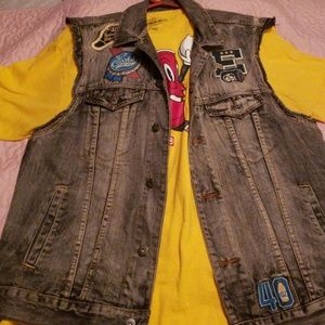 Ecko Unlimited Men's Jean Vest